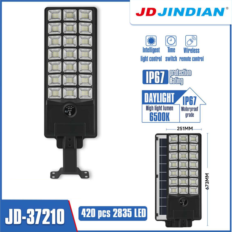 Solar Street Light Model JD-37210