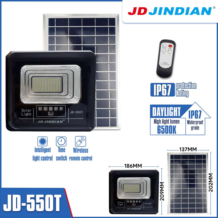 ไฟสปอตไลท์โซล่าเซลล์ 50W