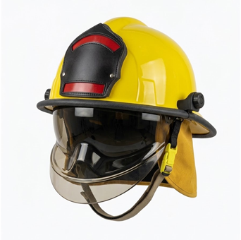 Standard Firefighter Helmet (Yellow)